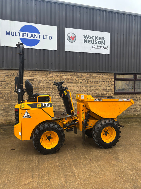 used JCB 1T-1 Dumper High Tip 1 Ton  Only 843 Hours