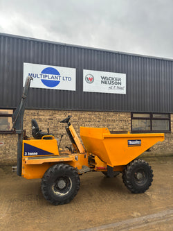 used 3 tonne thwaites dumper