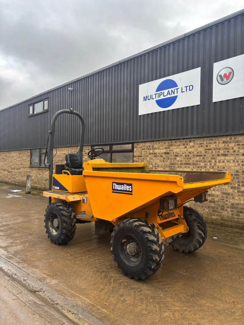 used 3 tonne thwaites dumper