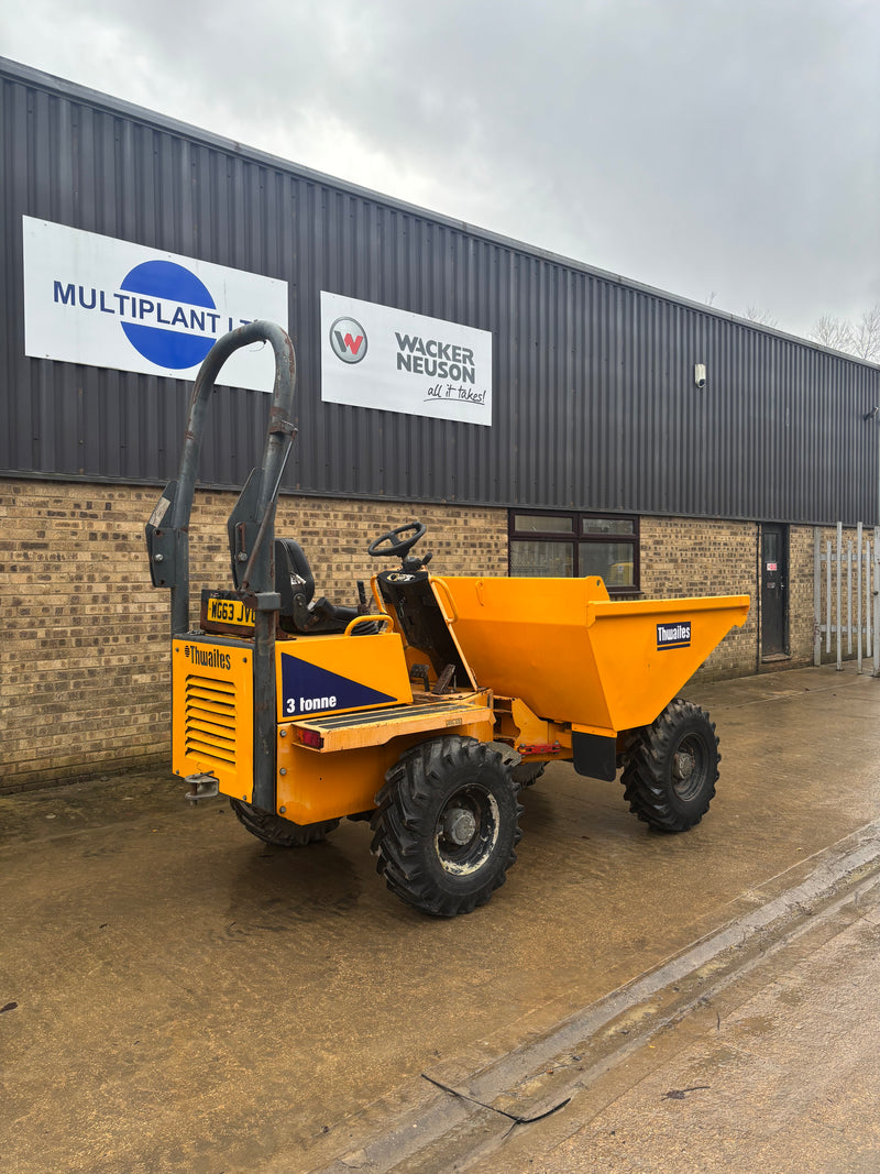 used 3 tonne thwaites dumper